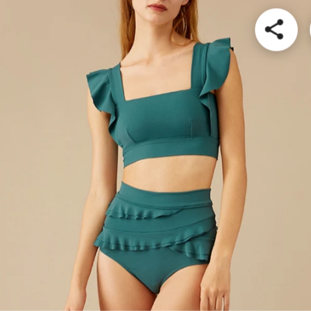 LIKE NEW High waisted Swim Suit